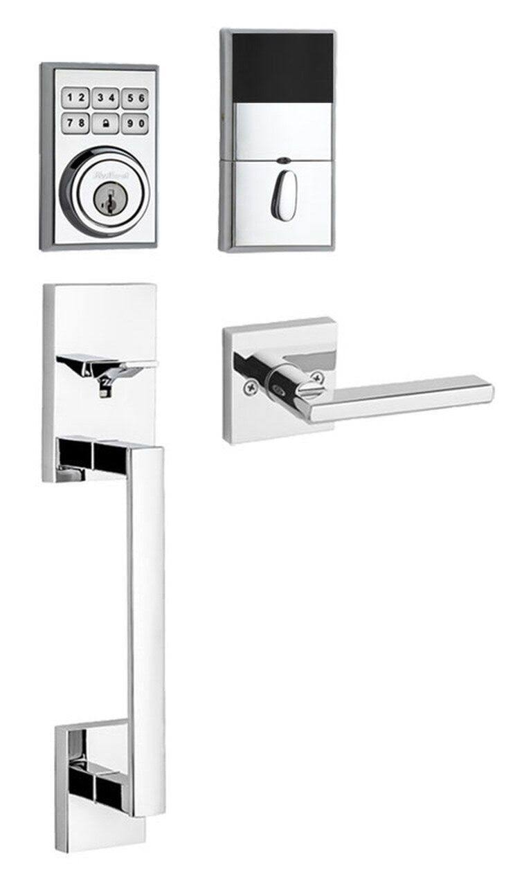 Polished Chrome Contemporary Deadbolt E15858