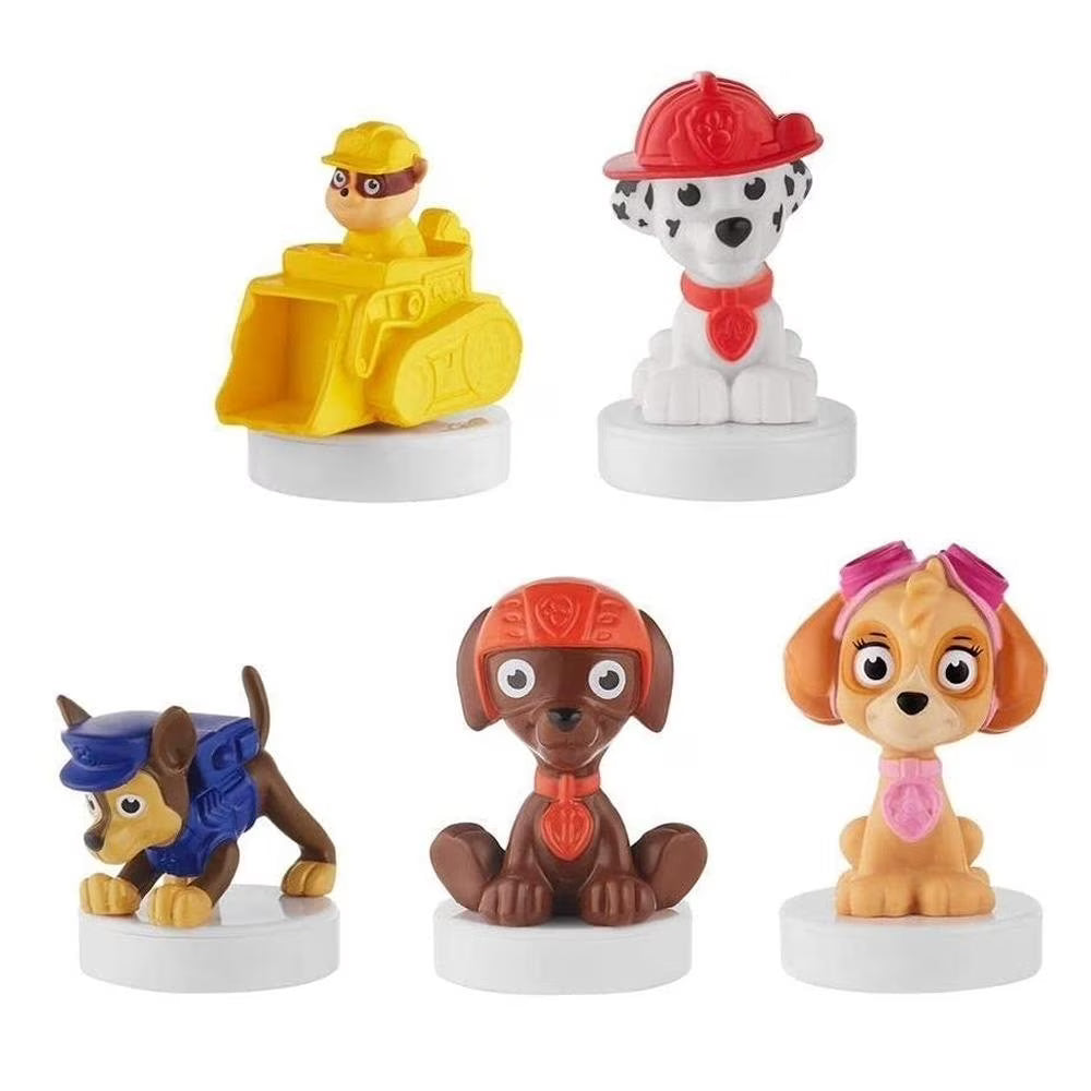 Paw Patrol Characters Stampers 5pk Zuma Rubble in Bulldozer Figure Set R7140