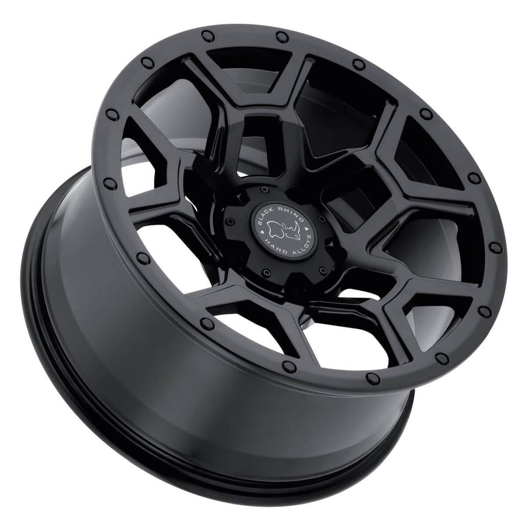 17x9.5 5x5 Matte Black Wheel H553