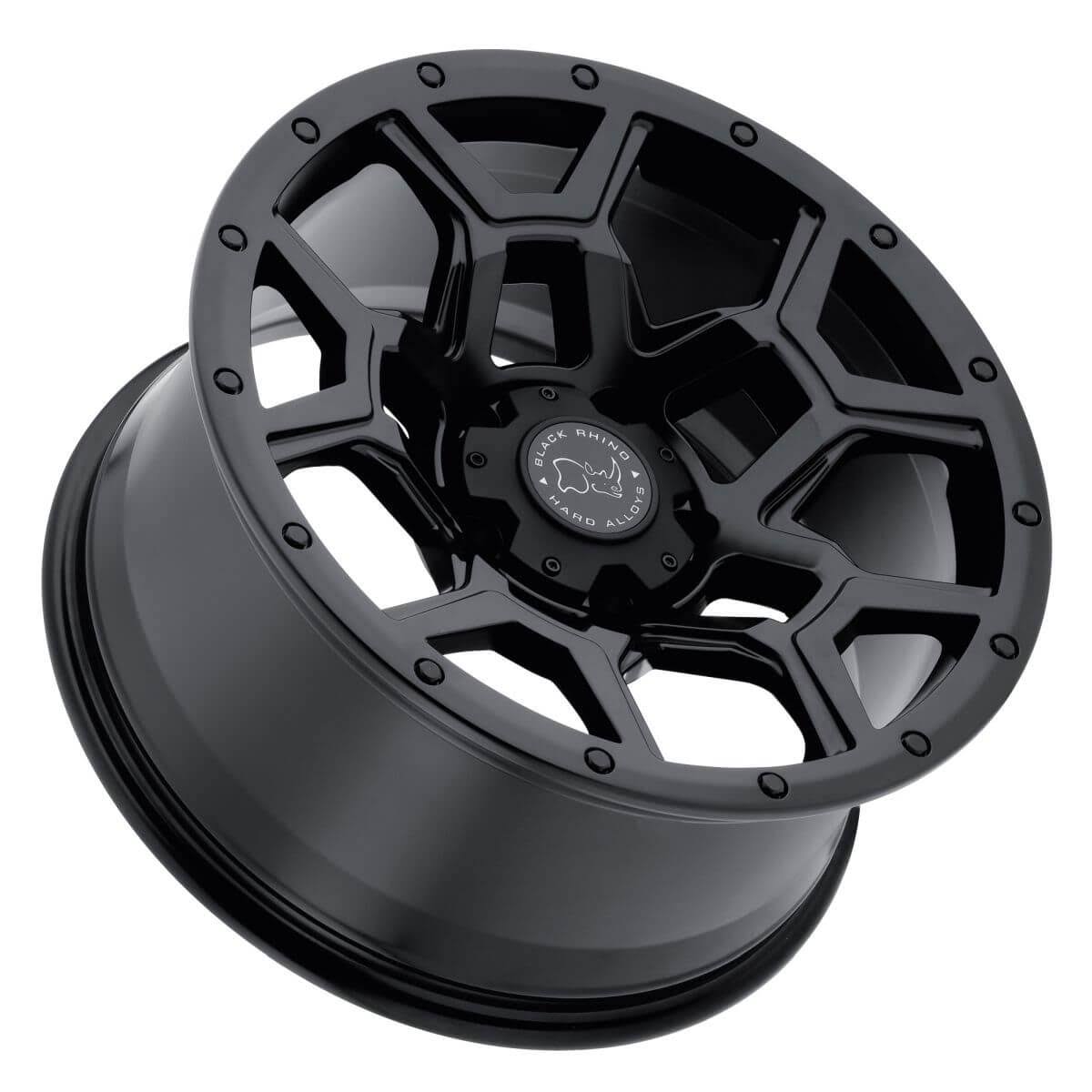 17x9.5 5x5 Matte Black Wheel H553