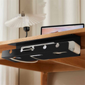 White Under Desk Cable Management Cable Tray with Clamp Z5364