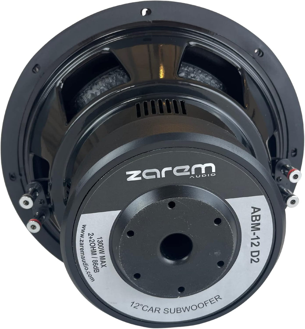 12 Inch 1300 Watts Dual 2 OHM Subwoofer Pack of 2 F956639