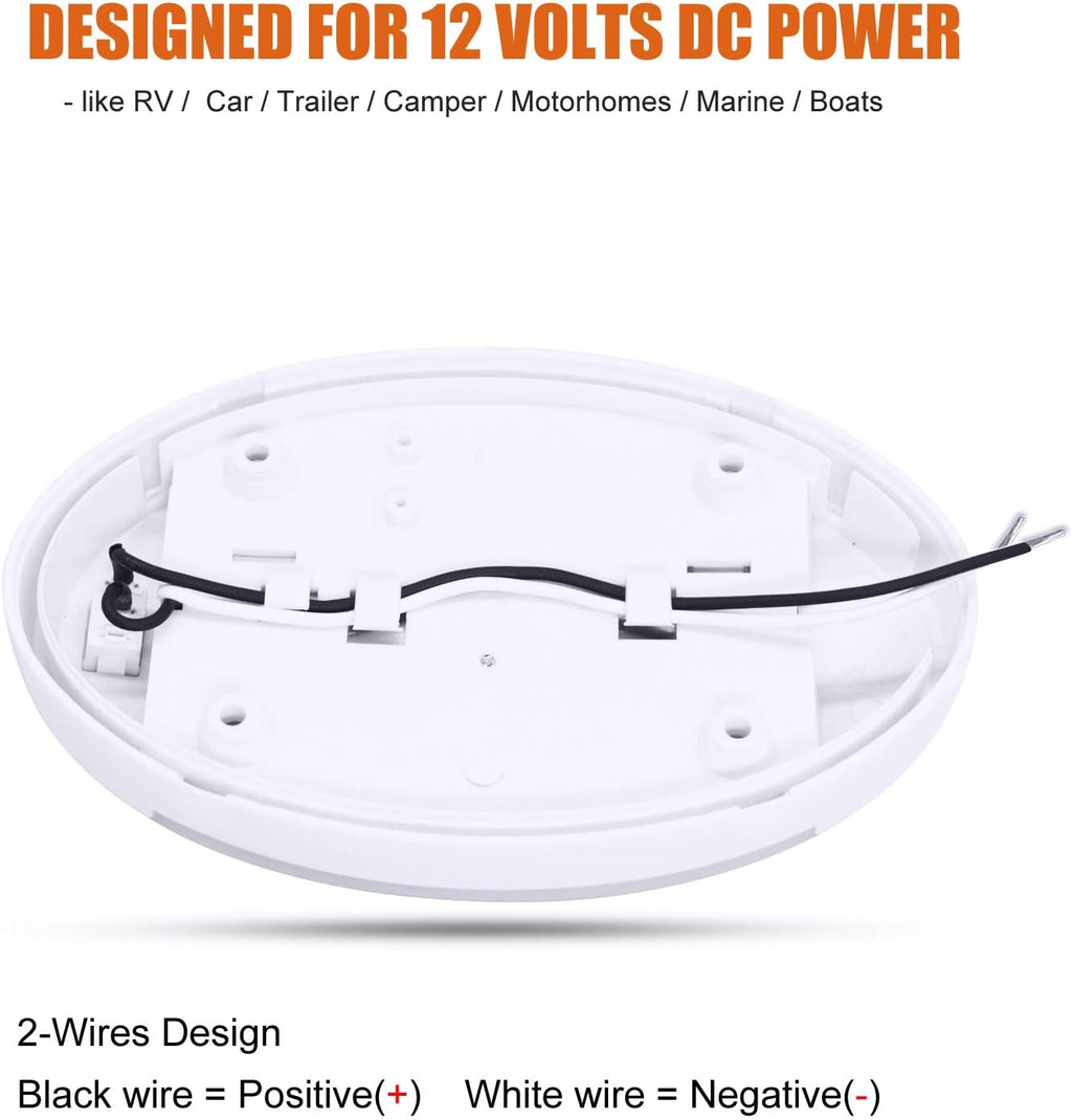 LED Pancake Dome Light Pack of 2 W64202