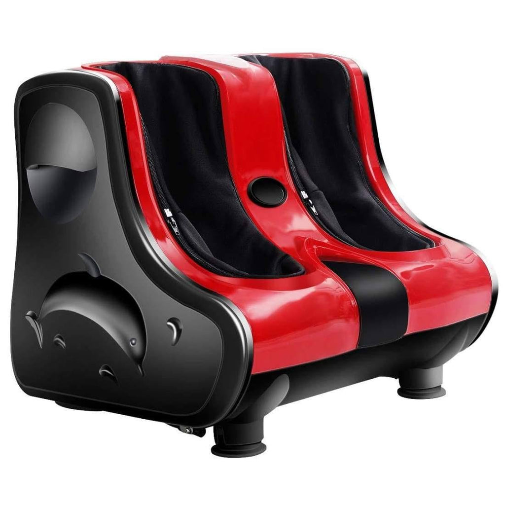 Shiatsu Kneading Rolling Vibration Heating Foot Calf Leg Massager E568983