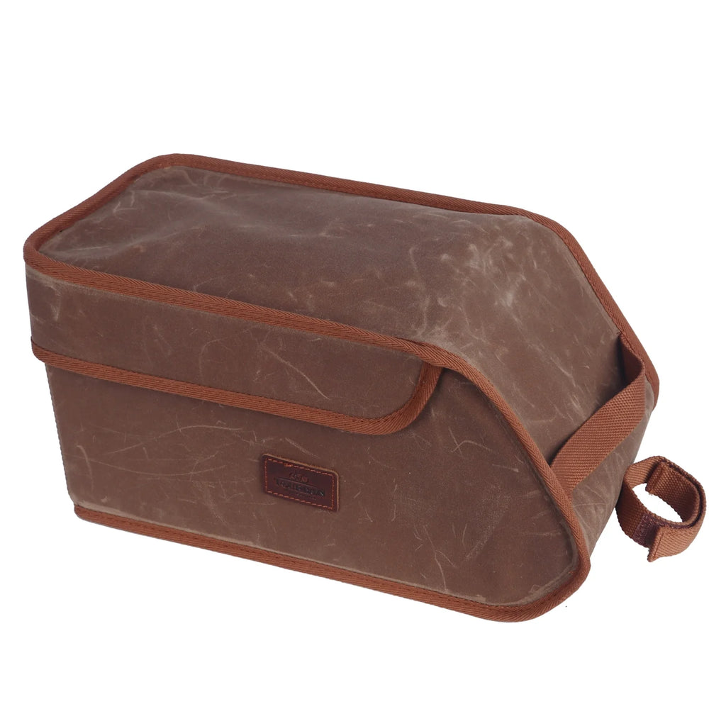Canvas Brown Insulated Trunk Cooler Storage Bag V479624