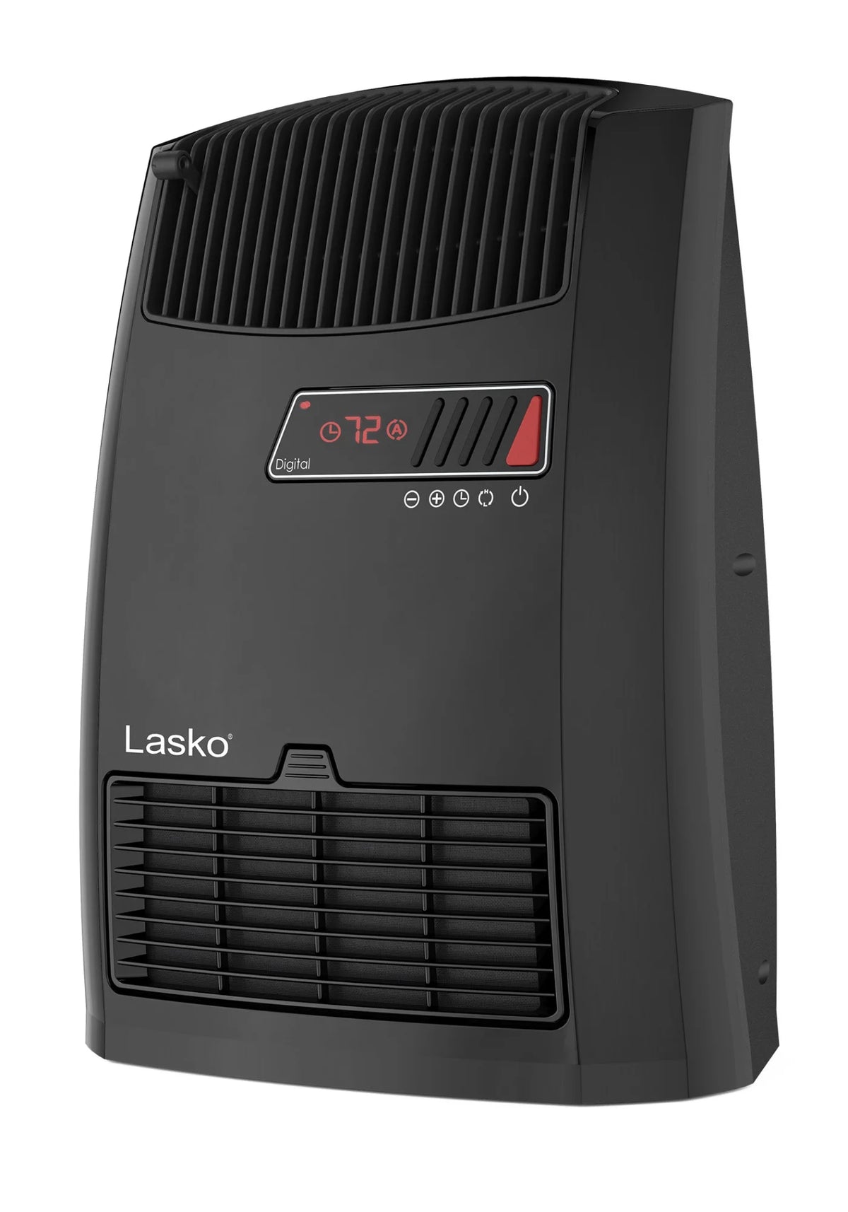 13.5 1500W Electric Ceramic Space Heater with Timer and Thermostat, Black P6661
