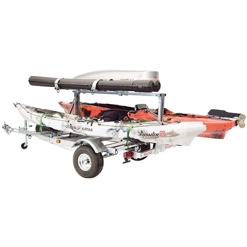 Low Bed Trailer package with Spare, MegaWings, Cargo Box, Rod Tubes U58522