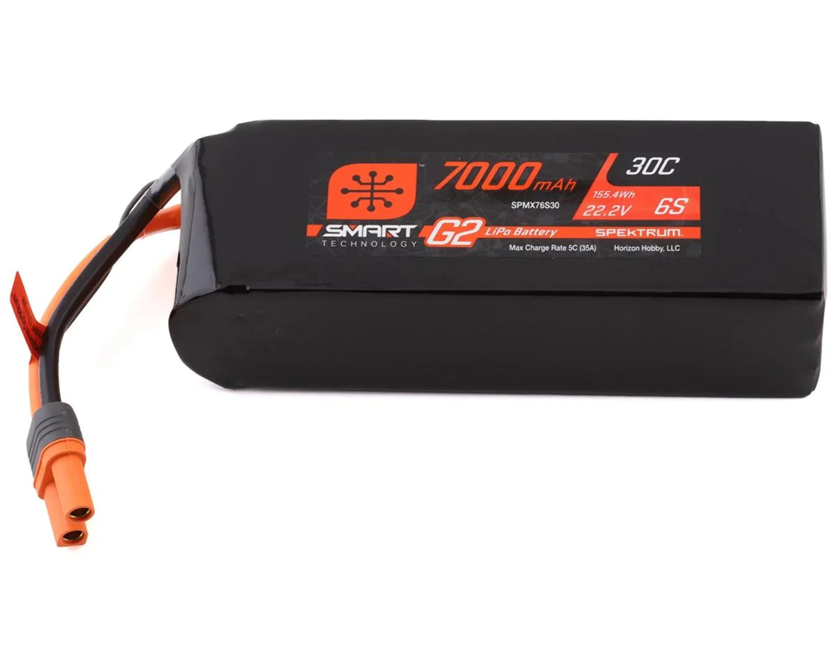 6S 30C LiPo Battery Pack with IC5 Connector 22.2V 7000mAh B66538