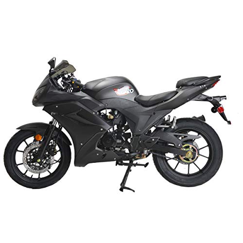 125cc Motorcycle with Manual Transmission, Electric Start, 17" Wheels K9022
