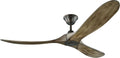 Matte Black 52 Outdoor Ceiling Fan with Remote Control N27371