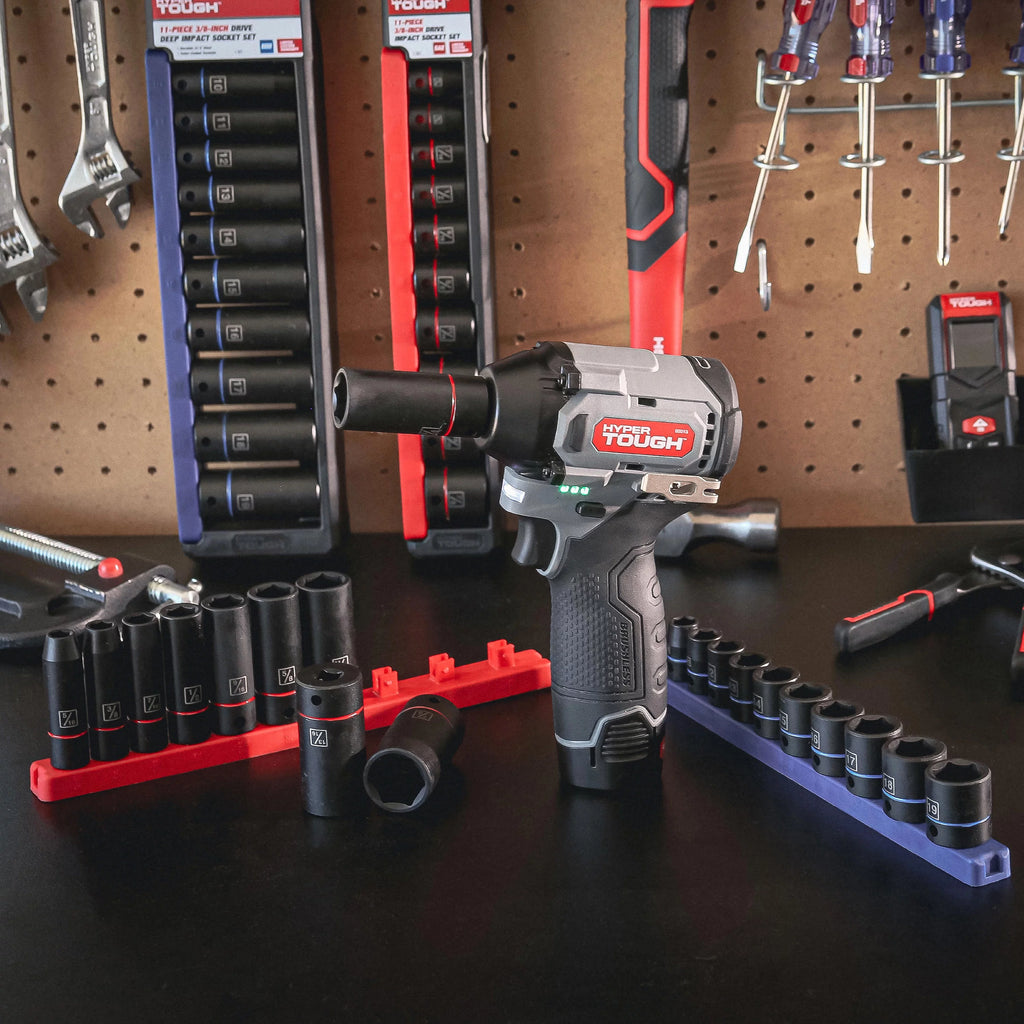 12V Max Lithium-Ion Brushless Impact Wrench with 2.0Ah Battery and Charger S666