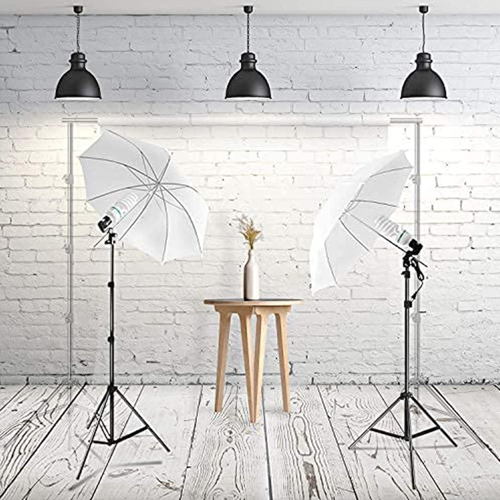 Continuous Light Lighting Kit with 33 inch Umbrella and 6500K Light Bulb Z6114