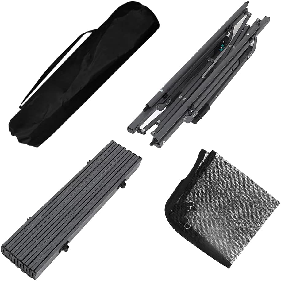 Portable Folding Camping Table with Aluminum Legs P3724