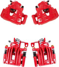 Red Coated Brake Calipers Brake Kit M567