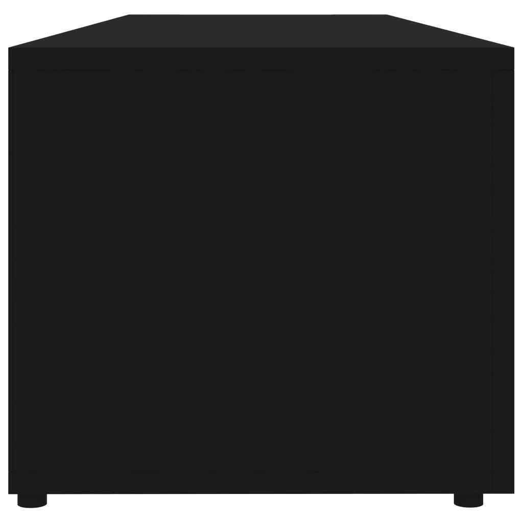 TV Cabinet Black Chipboard J839938