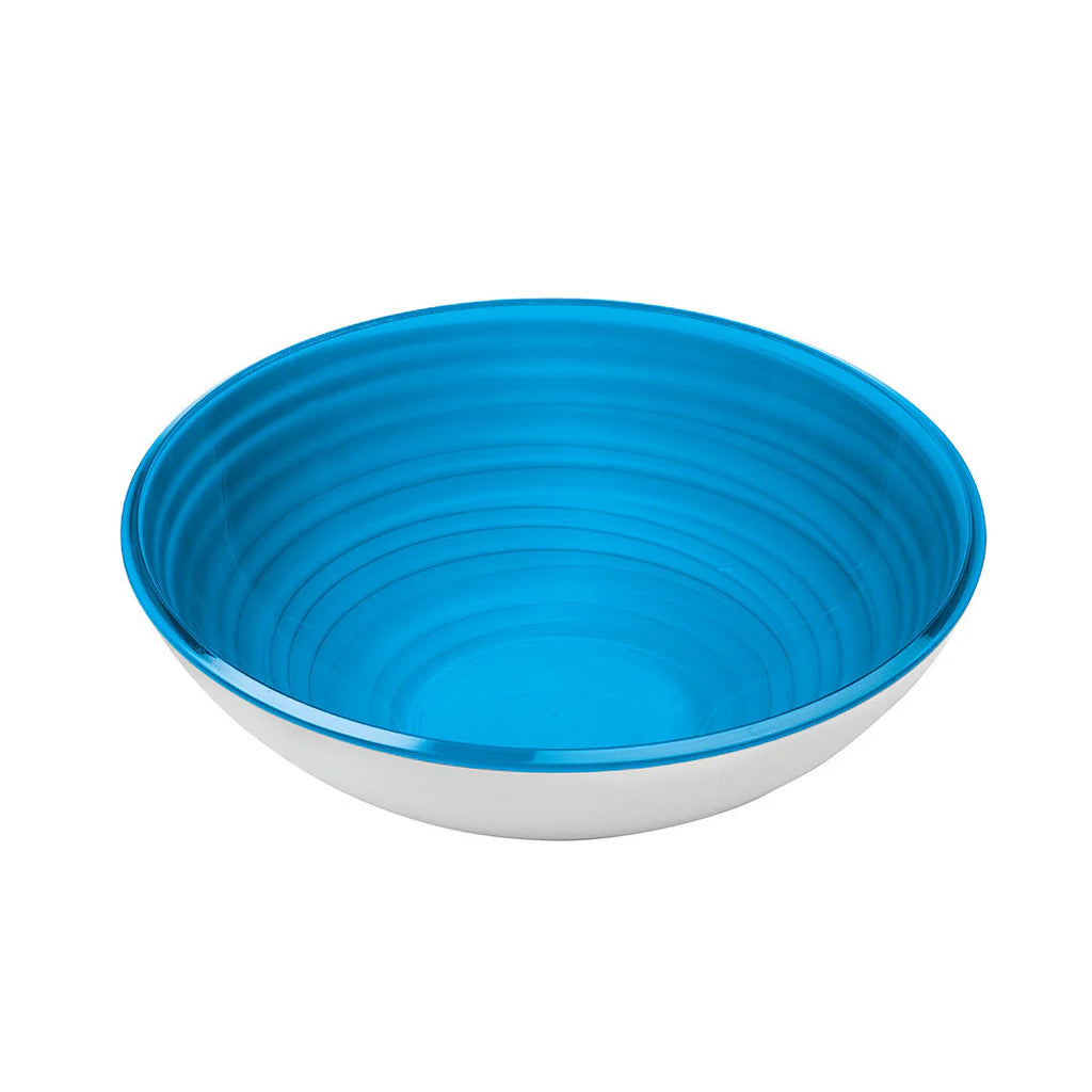 L Bowl Twist Sky Grey D695