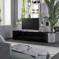 TV Cabinet Black Chipboard J839938