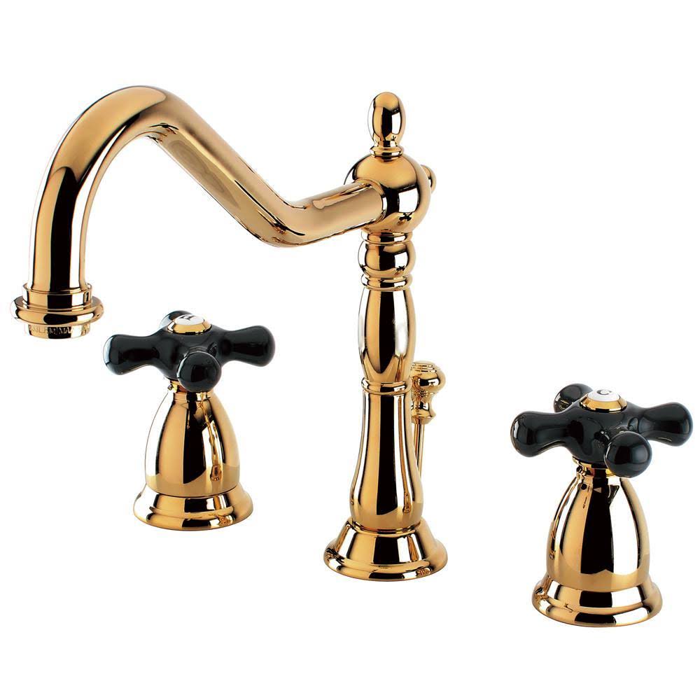 Oil Rubbed Bronze Widespread Lavatory Faucet E37477