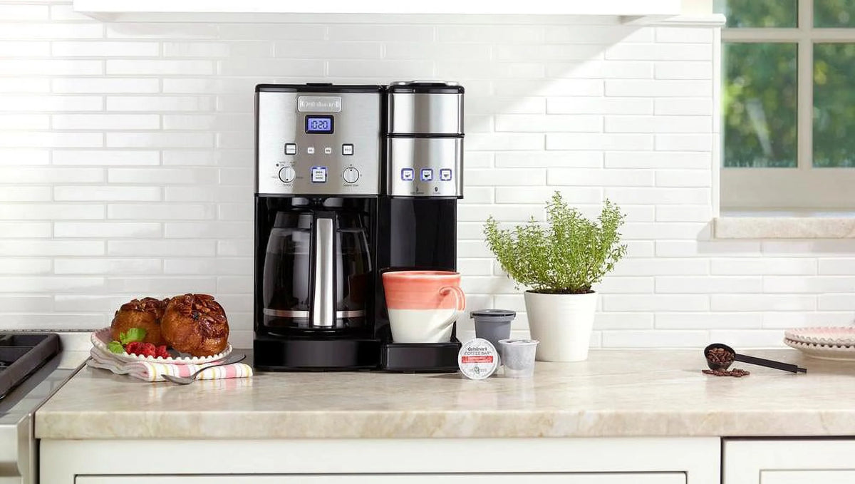 12 Cup Coffeemaker and Single-Serve Brewer R124509