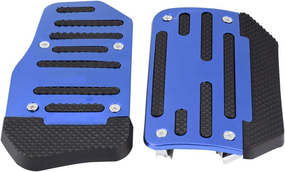 Blue Alloy Nonslip Brake Pedal Cover U25304