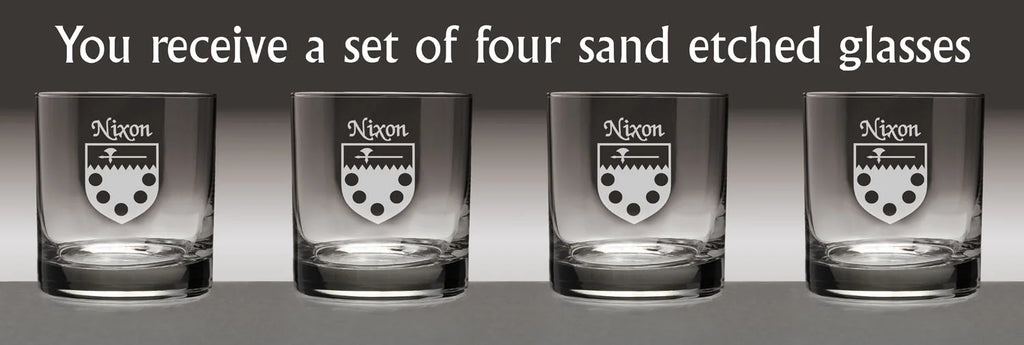 Irish Coat of Arms Tumbler Glasses Set of 4 H954335