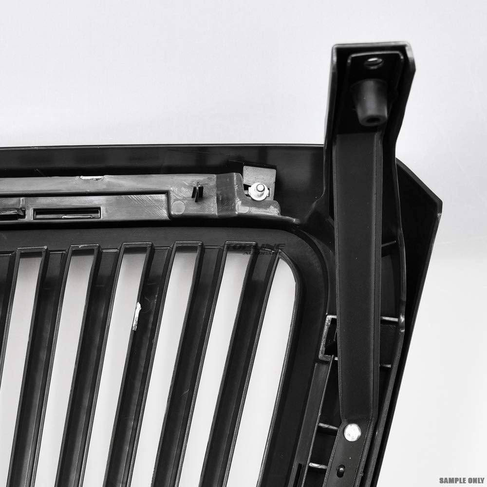 Matte Black Vertical Front Grille R31724
