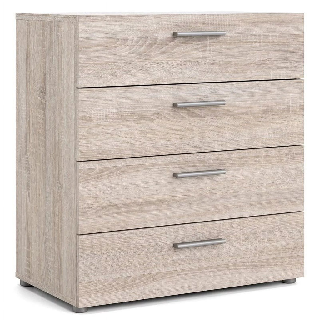 4 Piece Bedroom Set with 8 Drawer Dresser, 4 Drawer Chest, Two 2 Drawer Nightstands O750