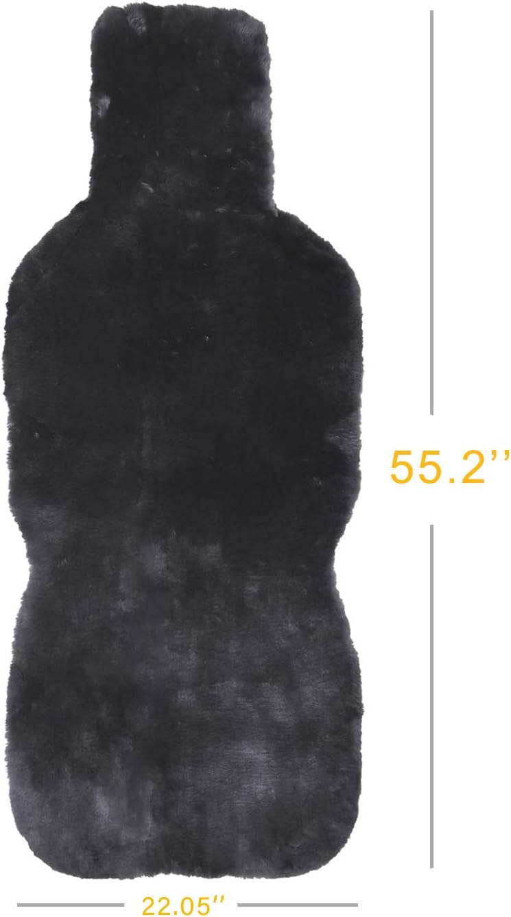 Charcoal Sheepskin Seat Cover M34837