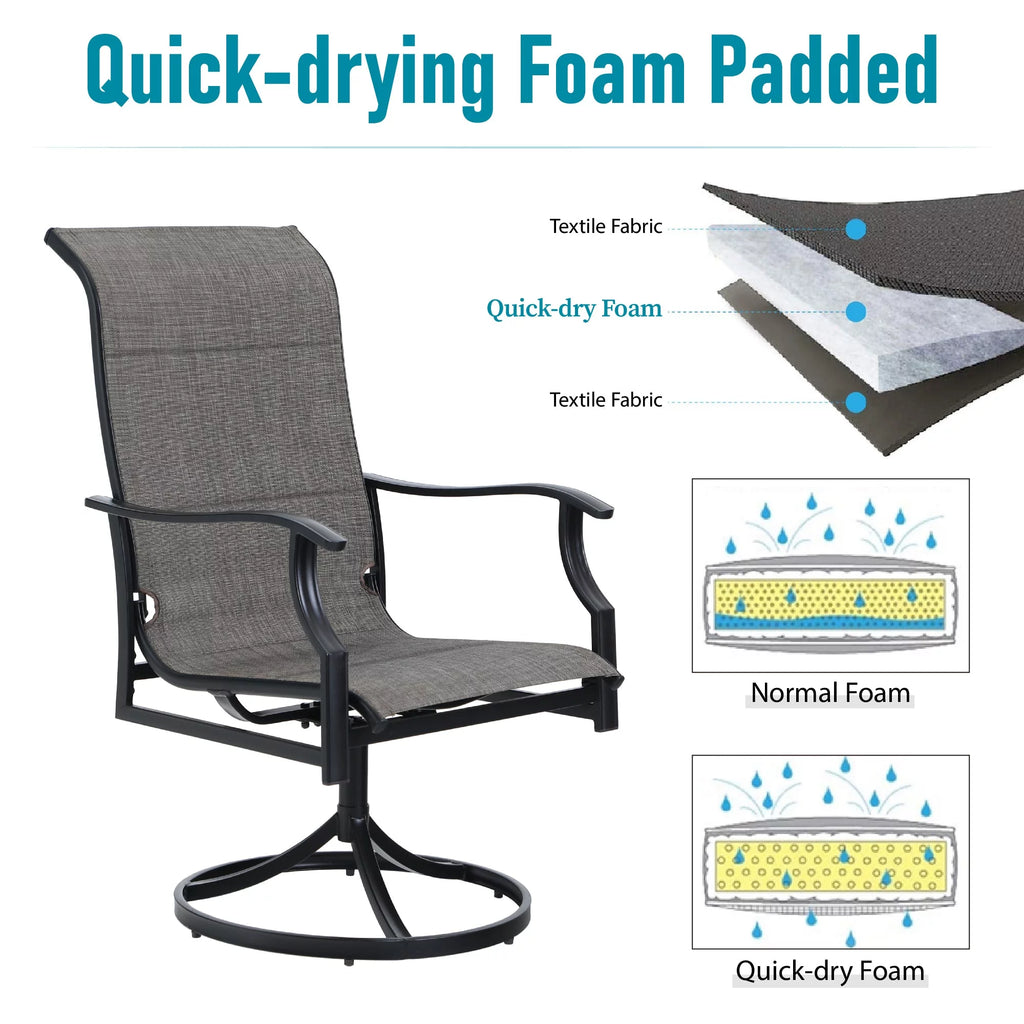 9 Pieces Outdoor Patio Dining Set X966955