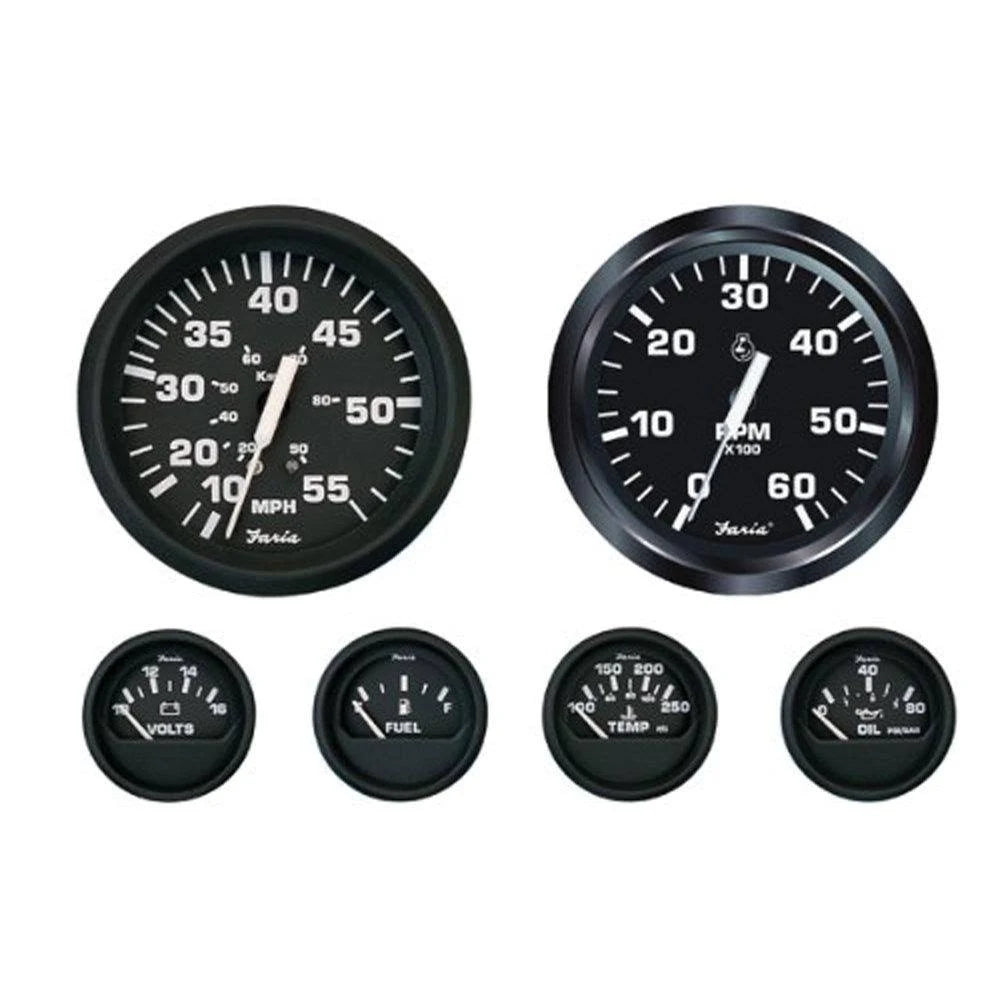 Euro Black Boxed Set Inboard Motors U78184