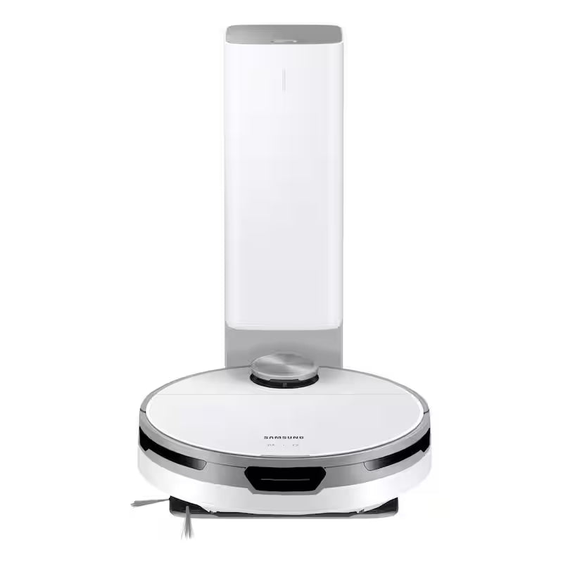 White Robotic Vacuum Cleaner with Automatic Emptying H302636