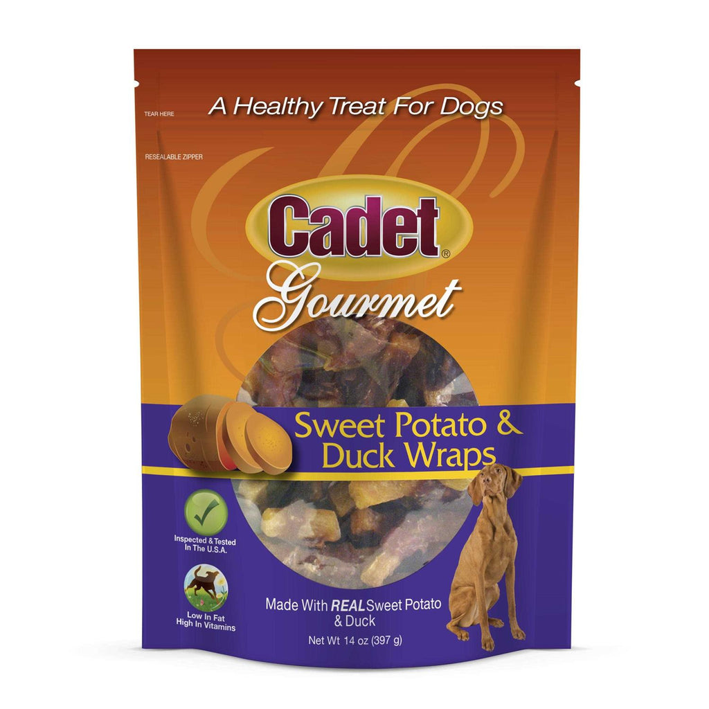 Sweet Potato & Duck Wraps Dog Treats B294733