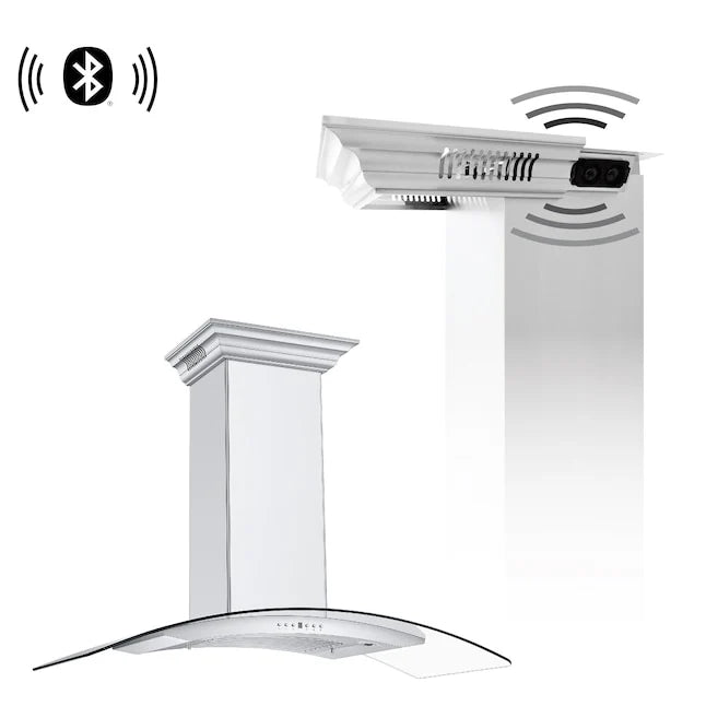 48 Ducted Vent Wall Mount Range Hood in Stainless Steel Z796982