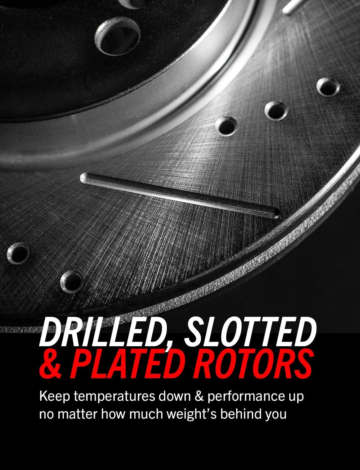 Front Carbon Fiber Ceramic Brake Kit W80730