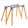 Folding Sawhorse Pair, 33-inch Tall N5409