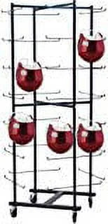Rolling Football Helmet Rack H4520