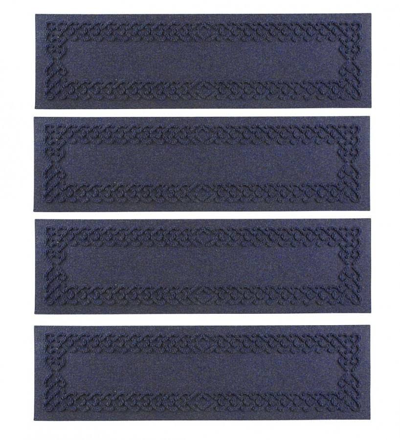 Waterhog Cable Weave Stair Tread Mats, Set of 4 C5071