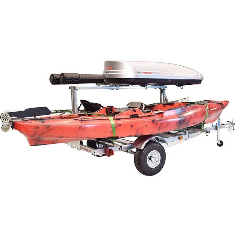Low Bed Trailer package with Spare, MegaWings, Cargo Box, Rod Tubes U58522