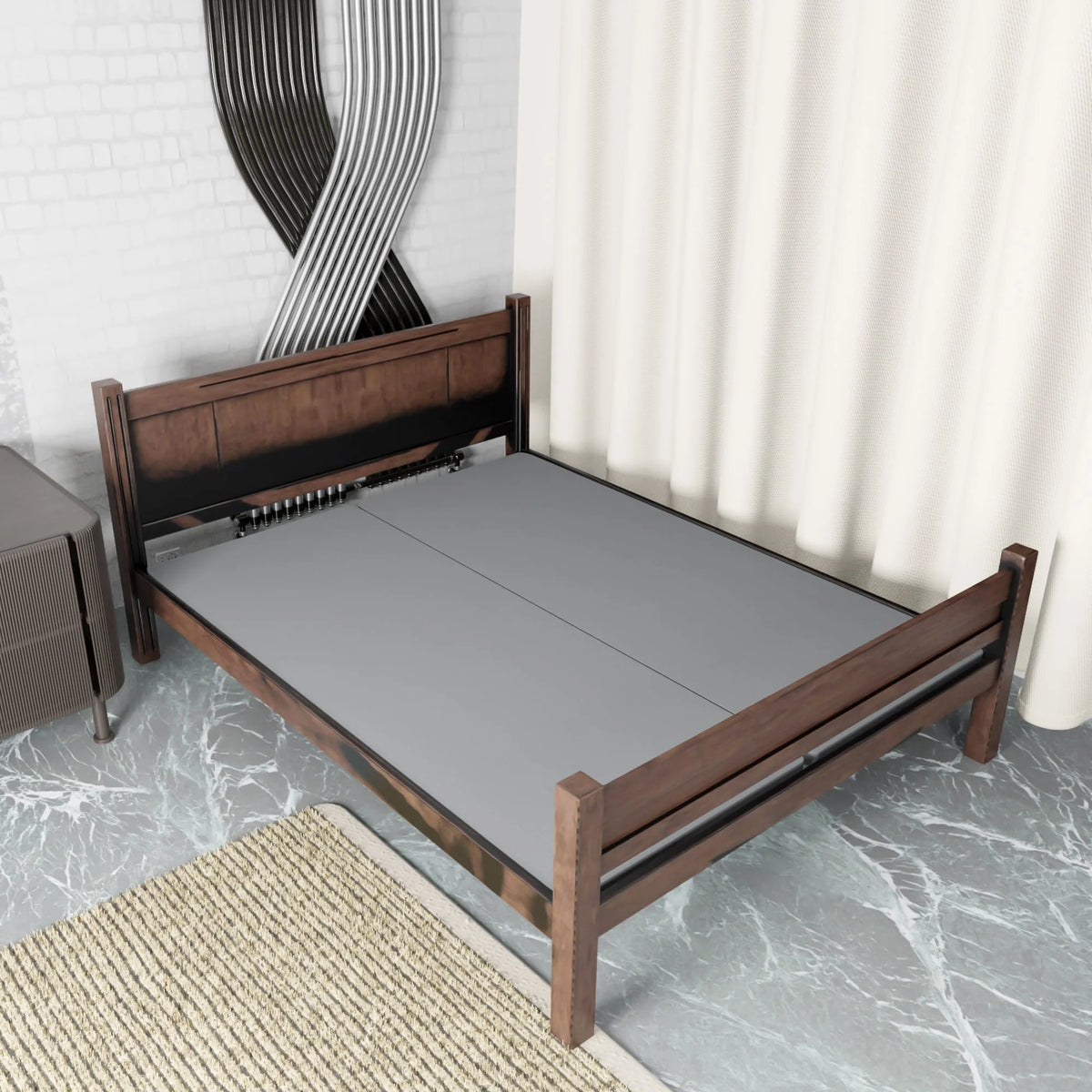 1.5 Split Wooden Bunkie Board D131068