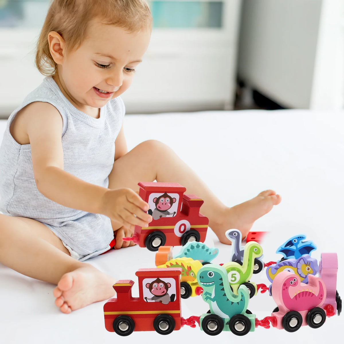 Dinosaur Number Train Toy O703549