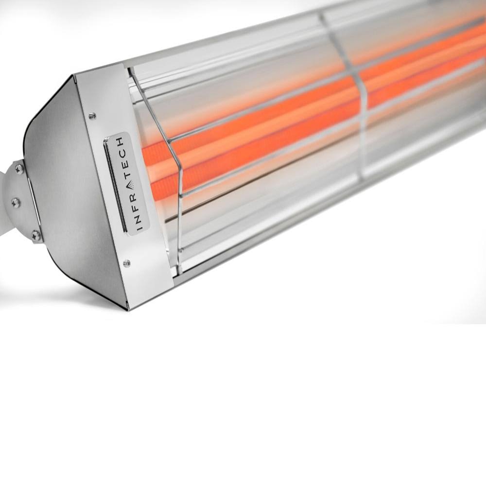 Dual Element 4000 Watt Electric Patio Heater Stainless Steel L921426