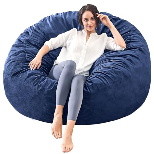 3 Feet Grey Micro Fiber Bean Bag Chair B144