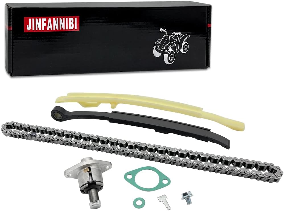 Cam Timing Chain Guides Tensioner Gasket Kit Compatible for Honda TRX 450 CRF450 2004-2017 Pack of 2 D34530