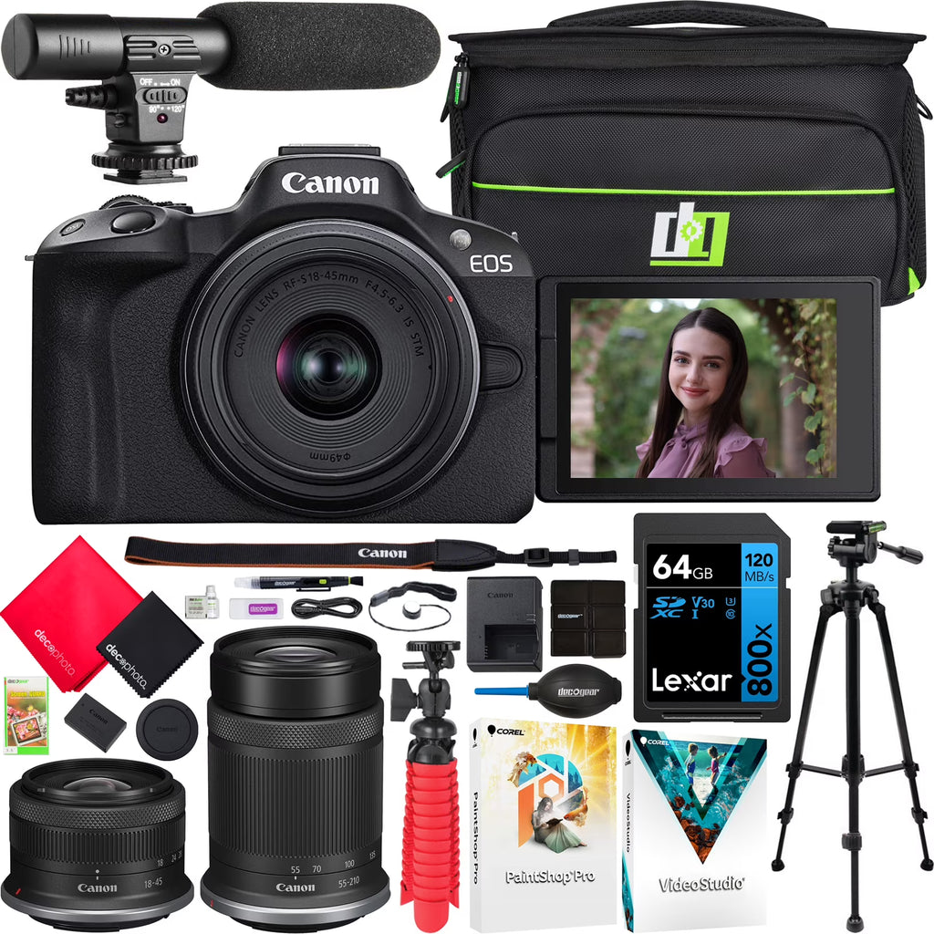 Mirrorless Camera Body with 2 Lens Kit 18-45mm and 55-210mm K27801