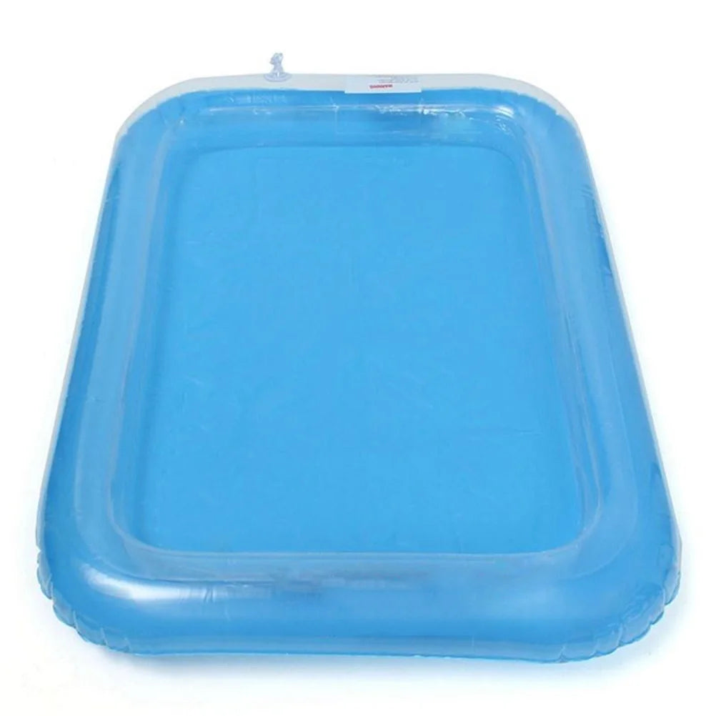 Blue Inflatable Sandbox Play Sand Toy Tray N196