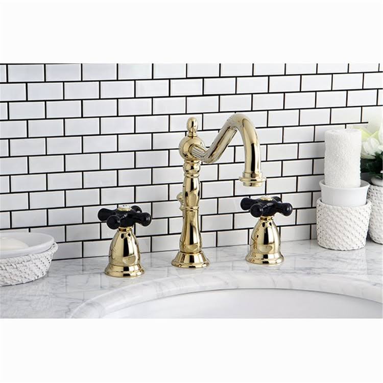 Oil Rubbed Bronze Widespread Lavatory Faucet E37477
