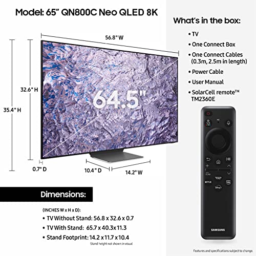 65-Inch Neo QLED 8K Mini LED Smart TV M5958