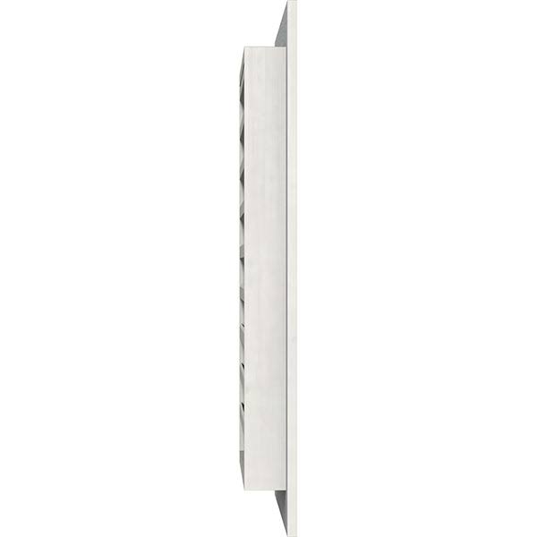 22x22 Vertical Gable Vent Primed Functional T470