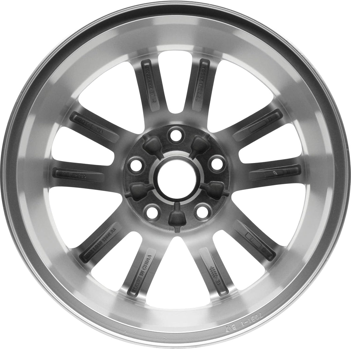 Aluminum Alloy Wheel Rim 17 Inch 10 Spokes E775