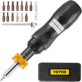 Torque Screwdriver, 1/4" Drive, 10-70 in/lbs, Adjustable, Pack of 2 A645259
